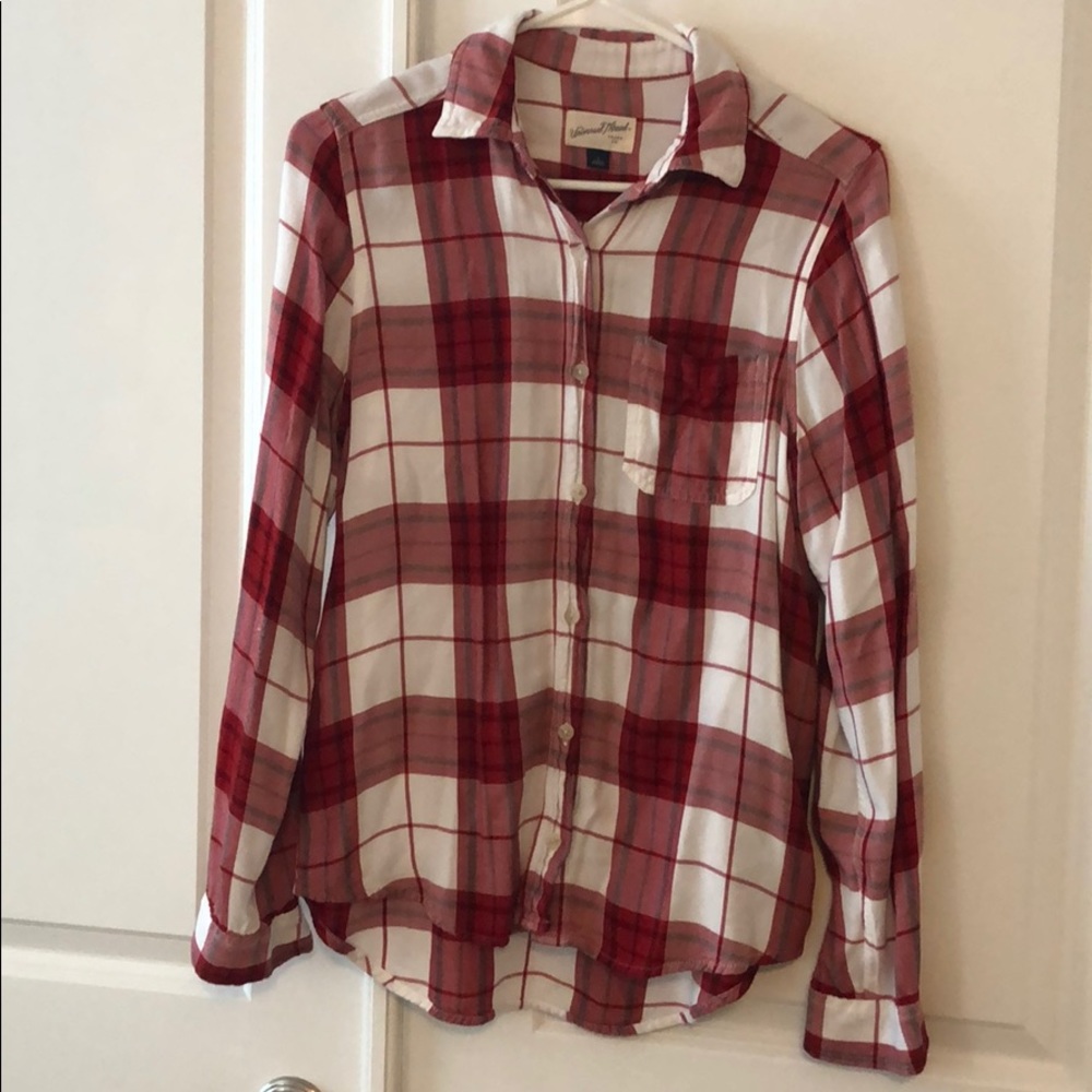 Plaid Button Down